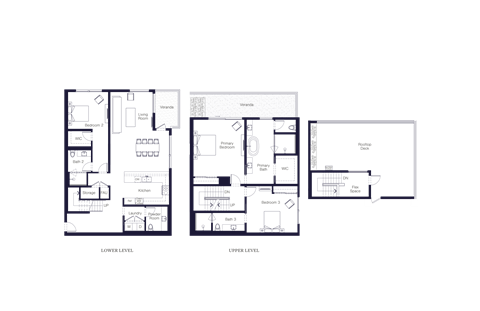 Floor plan for 3 beds, 3 baths, 2925 sqft